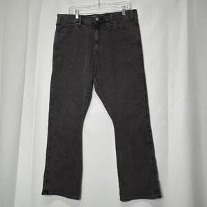 Signature Levi Strauss & Co. Heritage High-Rise Kick Boot Jeans Black Wash